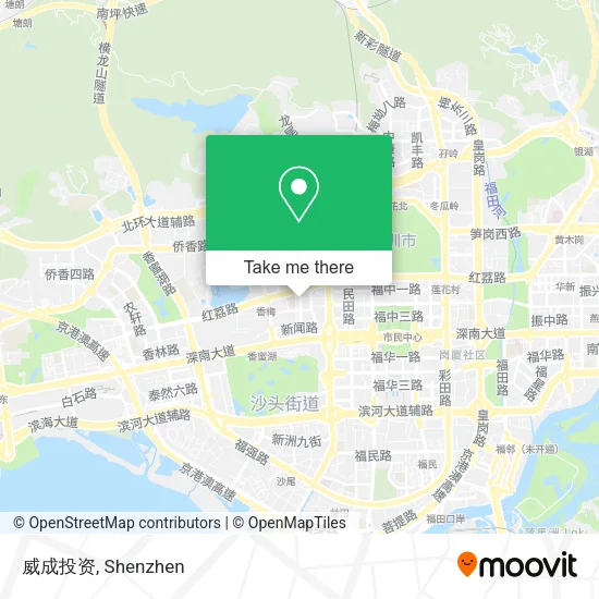 威成投资 map