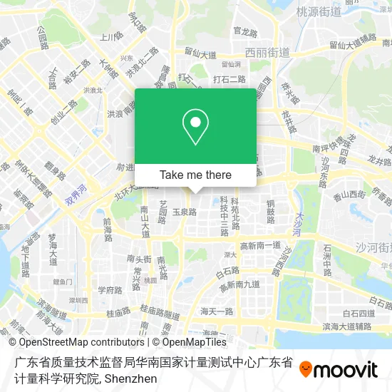 广东省质量技术监督局华南国家计量测试中心广东省计量科学研究院 map