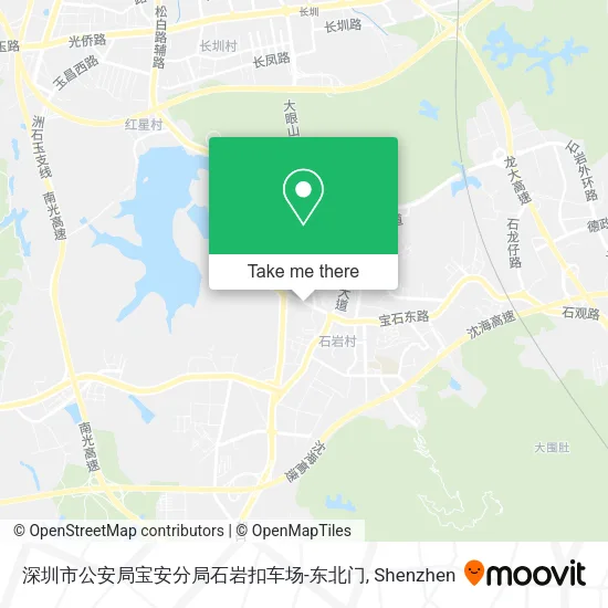 深圳市公安局宝安分局石岩扣车场-东北门 map