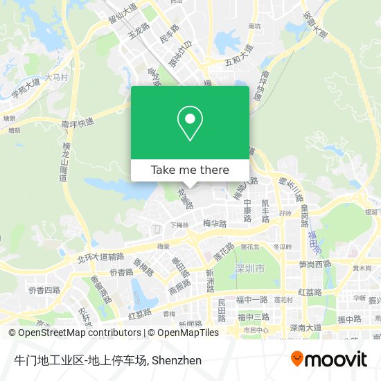 牛门地工业区-地上停车场 map