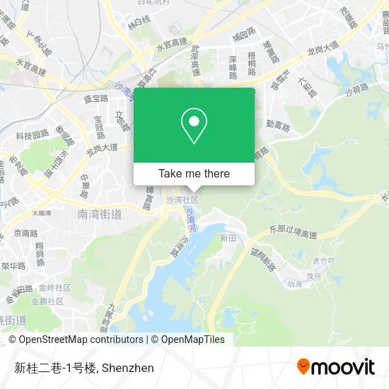 新桂二巷-1号楼 map