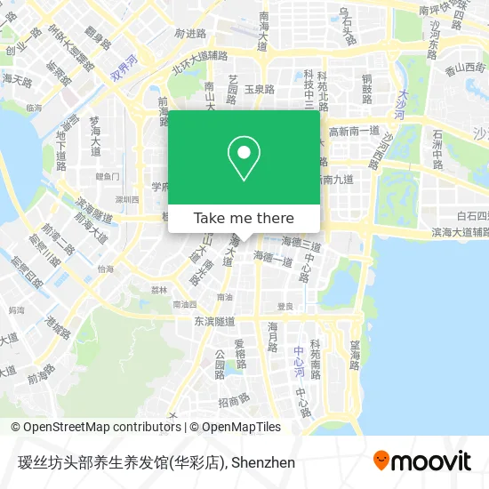 瑷丝坊头部养生养发馆(华彩店) map