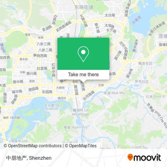 中朋地产 map