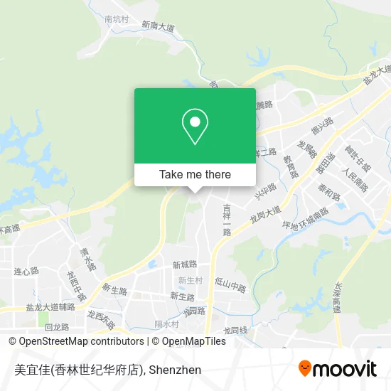 美宜佳(香林世纪华府店) map
