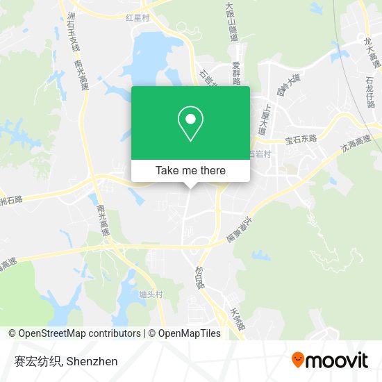 赛宏纺织 map