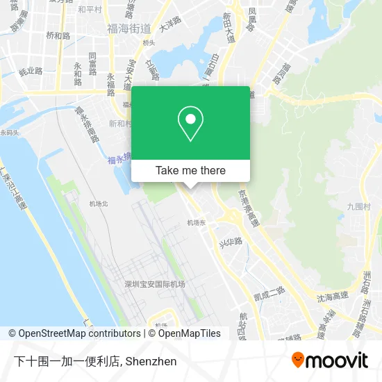 下十围一加一便利店 map