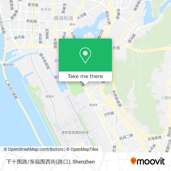 下十围路/东福围西街(路口) map