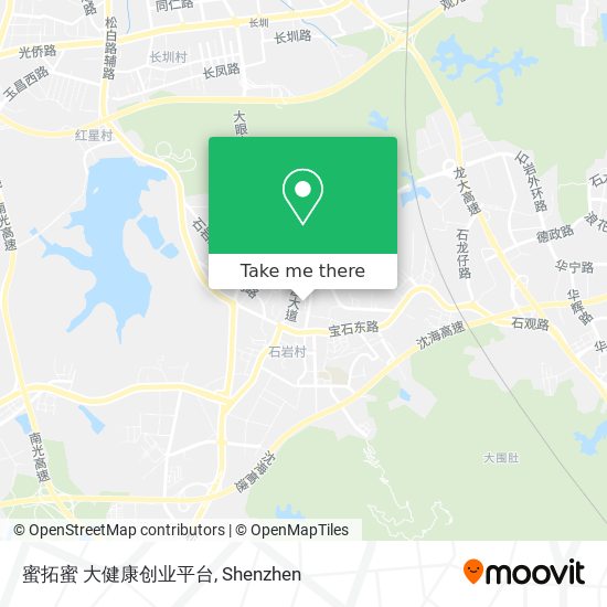 蜜拓蜜  大健康创业平台 map