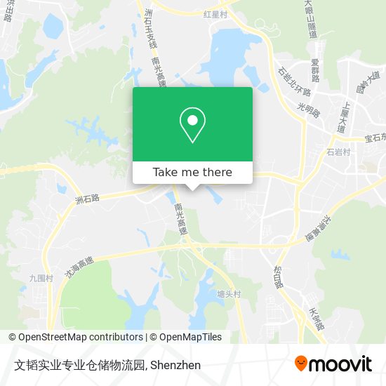 文韬实业专业仓储物流园 map