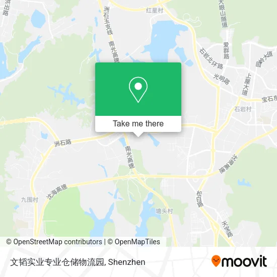 文韬实业专业仓储物流园 map