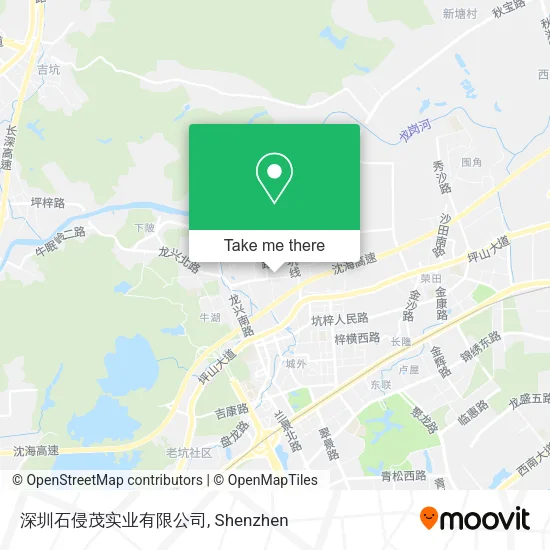深圳石侵茂实业有限公司 map