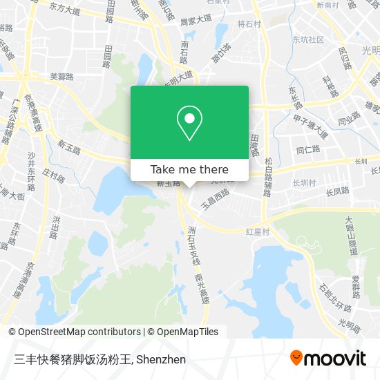 三丰快餐猪脚饭汤粉王 map