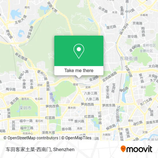 车田客家土菜-西南门 map