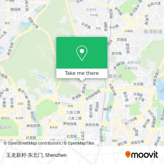 玉龙新村-东北门 map
