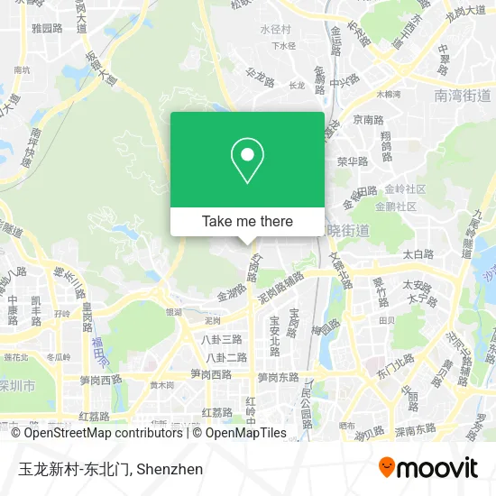 玉龙新村-东北门 map