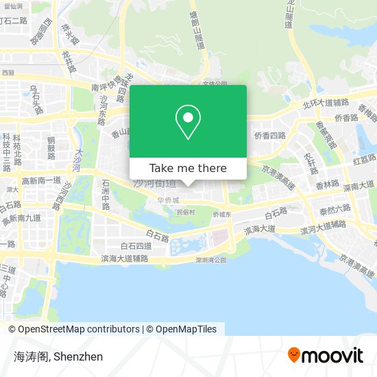 海涛阁 map