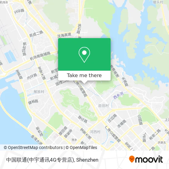 中国联通(中宇通讯4G专营店) map