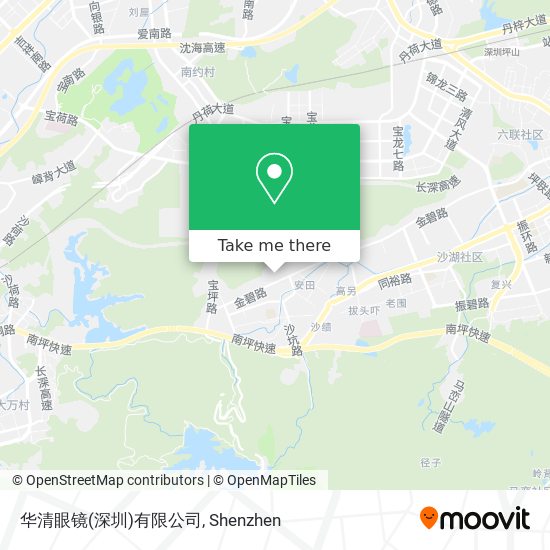 华清眼镜(深圳)有限公司 map