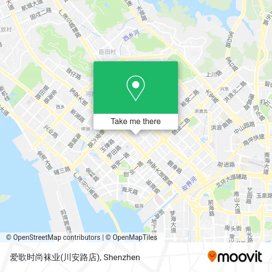 爱歌时尚袜业(川安路店) map