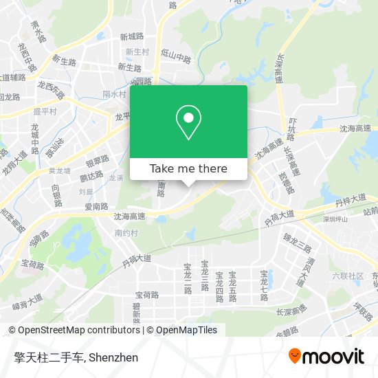 擎天柱二手车 map