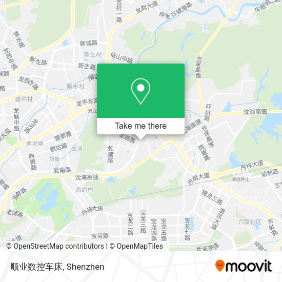 顺业数控车床 map