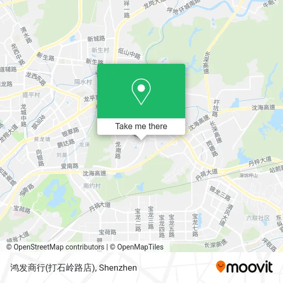 鸿发商行(打石岭路店) map