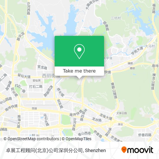 卓展工程顾问(北京)公司深圳分公司 map