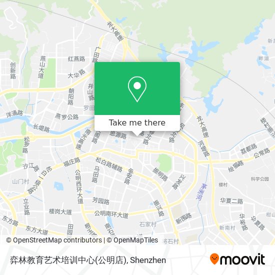 弈林教育艺术培训中心(公明店) map