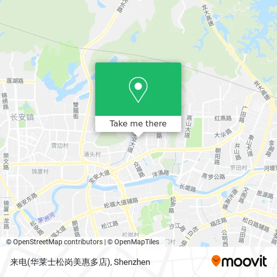 来电(华莱士松岗美惠多店) map