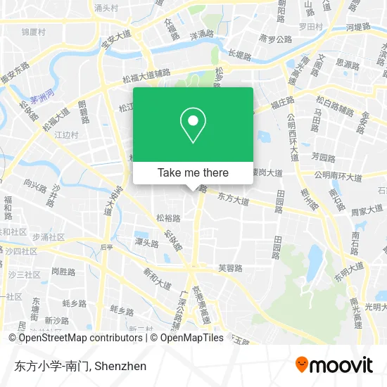 东方小学-南门 map