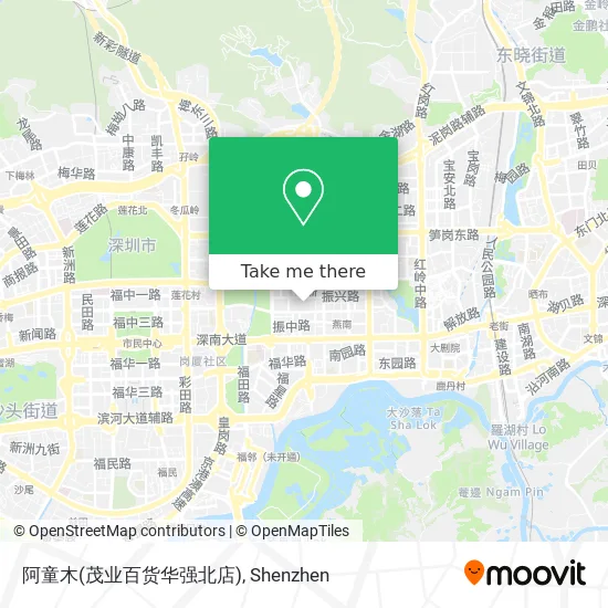 阿童木(茂业百货华强北店) map