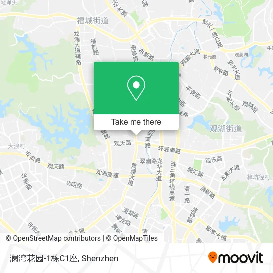 澜湾花园-1栋C1座 map