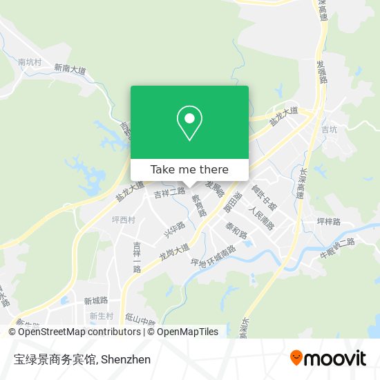 宝绿景商务宾馆 map