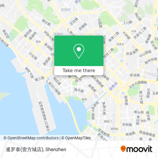 暹罗泰(壹方城店) map