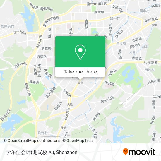学乐佳会计(龙岗校区) map