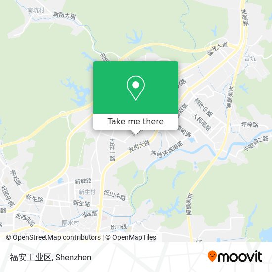 福安工业区 map