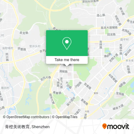 青橙美術教育 map