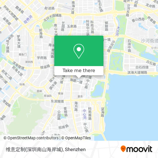 维意定制(深圳南山海岸城) map