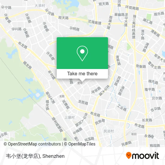 韦小堡(龙华店) map