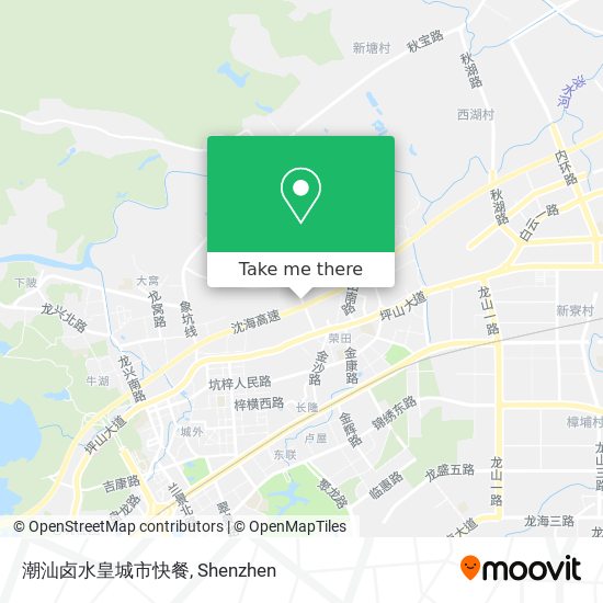 潮汕卤水皇城市快餐 map