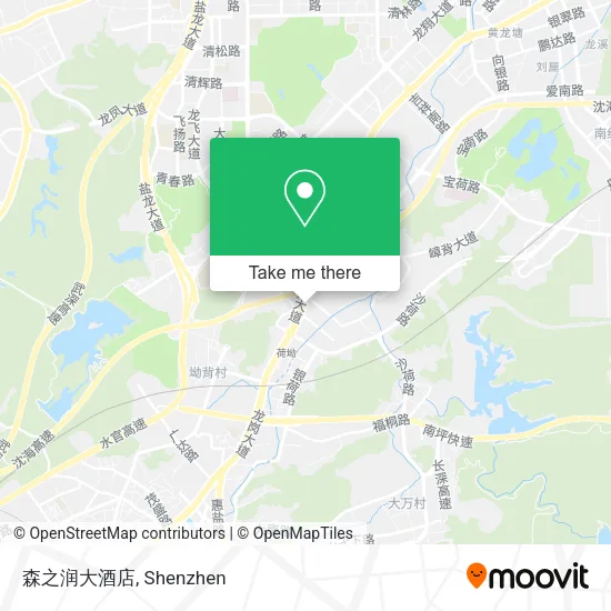 森之润大酒店 map