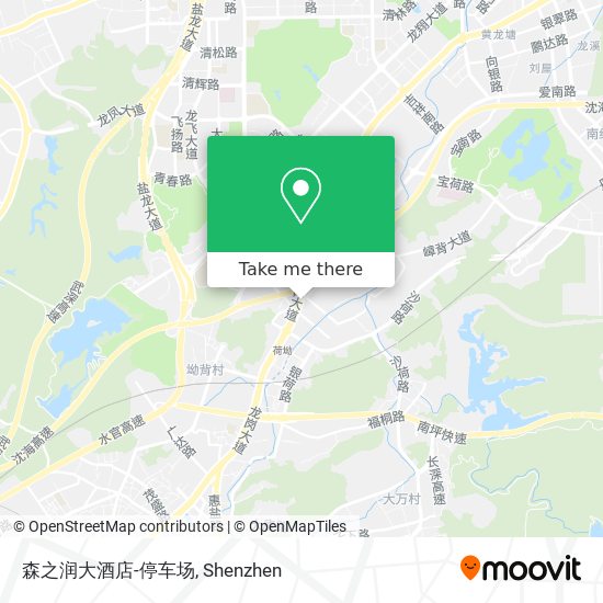 森之润大酒店-停车场 map
