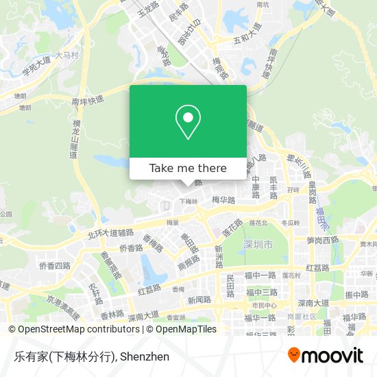 乐有家(下梅林分行) map