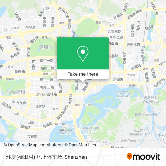 环庆(福田村)-地上停车场 map
