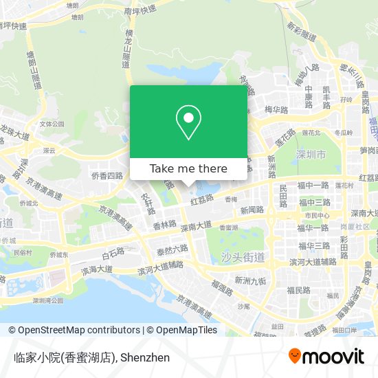临家小院(香蜜湖店) map