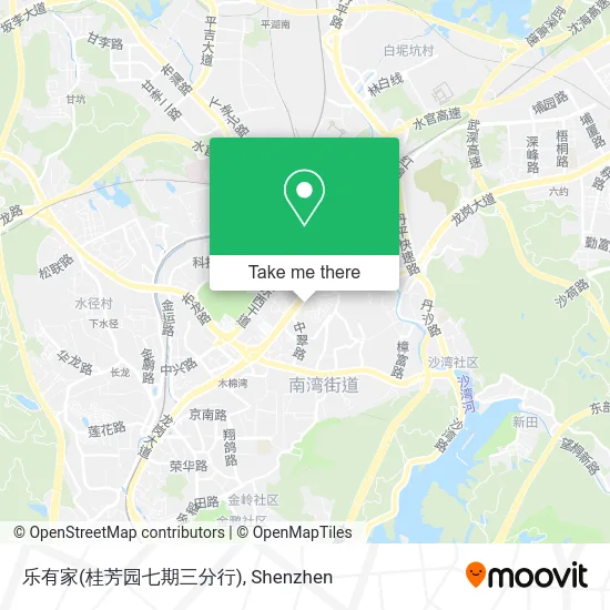 乐有家(桂芳园七期三分行) map