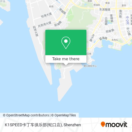 K1SPEED卡丁车俱乐部(蛇口店) map