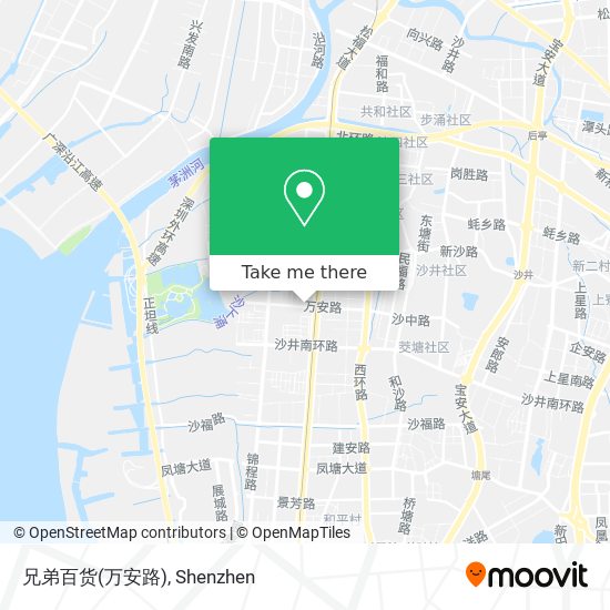 兄弟百货(万安路) map