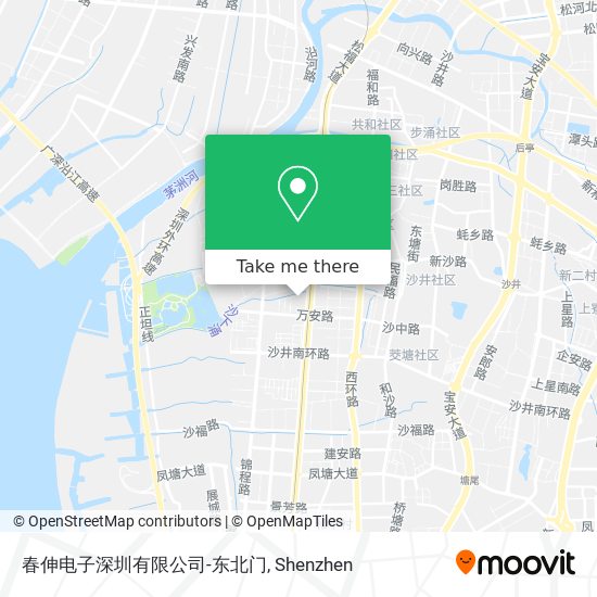 春伸电子深圳有限公司-东北门 map