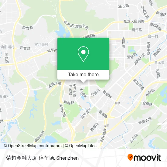 荣超金融大厦-停车场 map